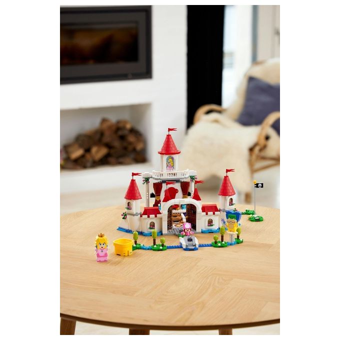 LEGO 71408 Super Mario Pack Espansione Castello di Peach 1216 pezzi 5 personaggi inclusi (48x37x9 5 cm) colore Nero