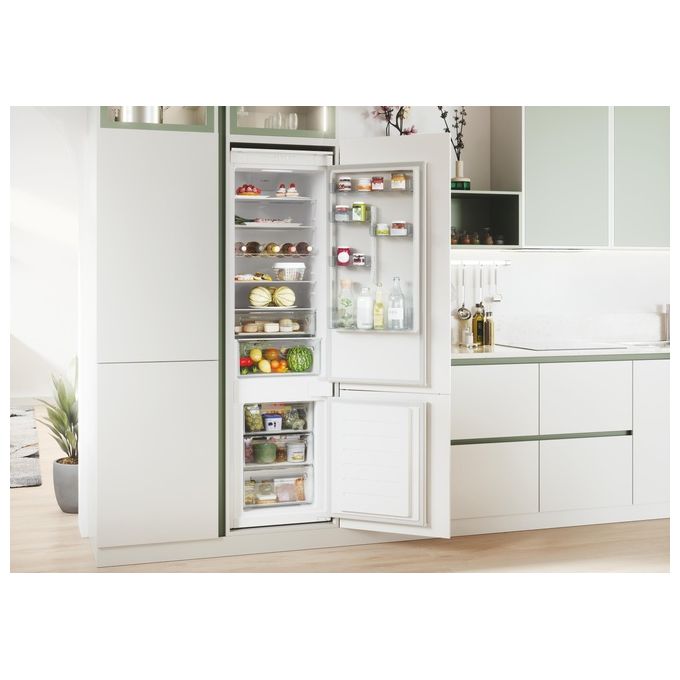 Candy Fresco CBL5519EVW Frigorifero Combinato da Incasso 294 Litri Classe Energetica E Bianco