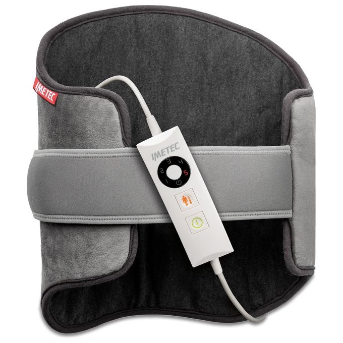 Imetec Termoforo Lombare Intellisense Lumbar Tecnologia Intellisense 5 Temperature Lavabile