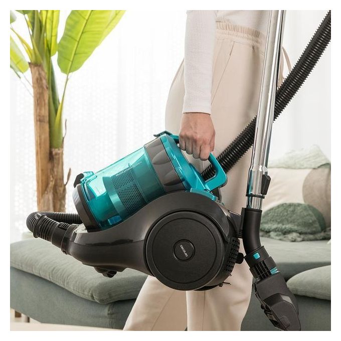 Cecotec Conga Rockstar Aspirapolvere a Traino senza Sacco 2.5 Litri 800 W