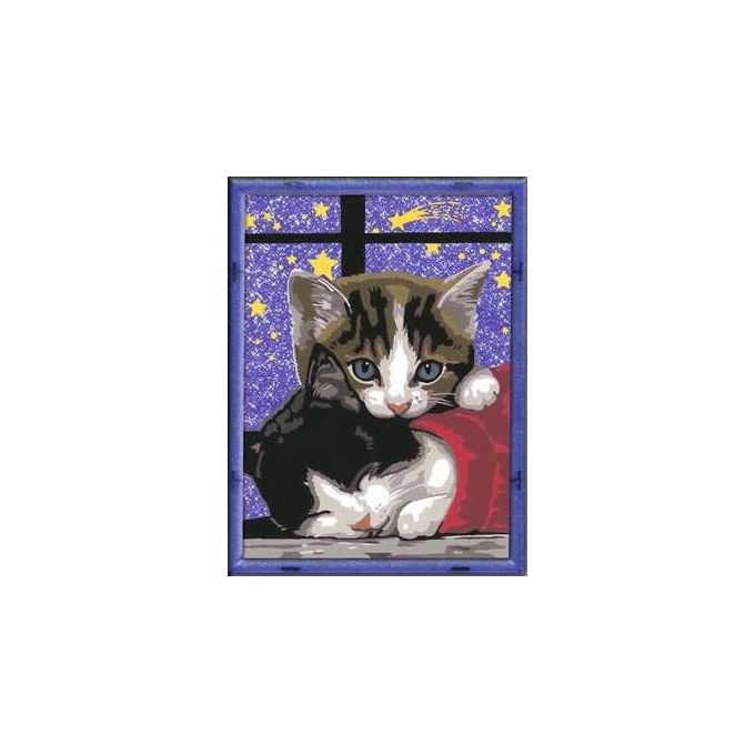 Ravensburger Gioco Creativo Creart Teneri Gattini con Glitter