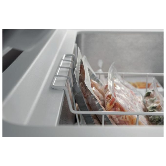 Whirlpool WHE25332 2 Congelatore a Pozzetto Capacita' 252 Litri Classe energetica E Sesto Senso FastFreeze 91,6 Cm Bianco