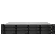 Qnap TS-1232PXU-RP AL324  Collegamento Ethernet Lan Armadio 2U Nero Nas