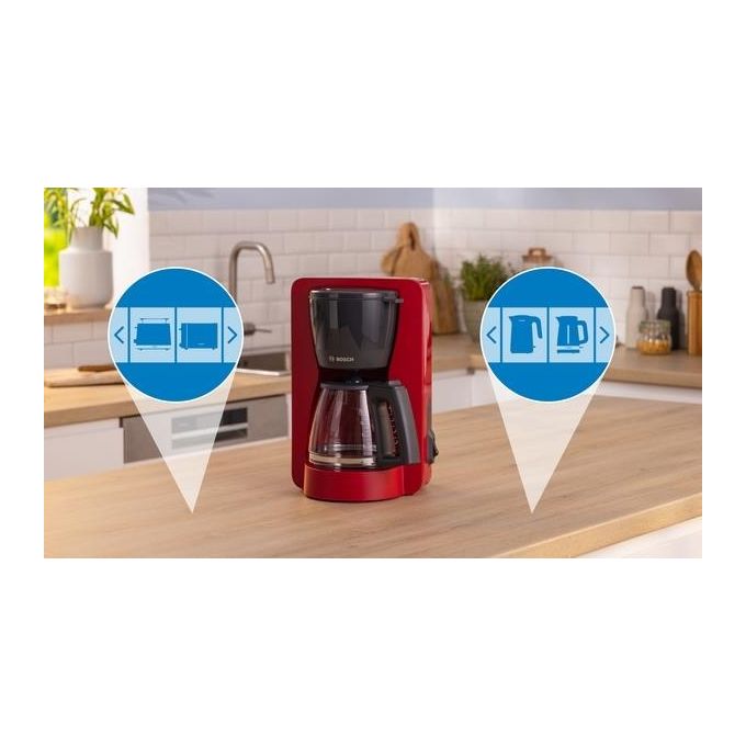 Bosch TKA2M114 Macchina per Caffe' Manuale con Filtro 1.25 Litri