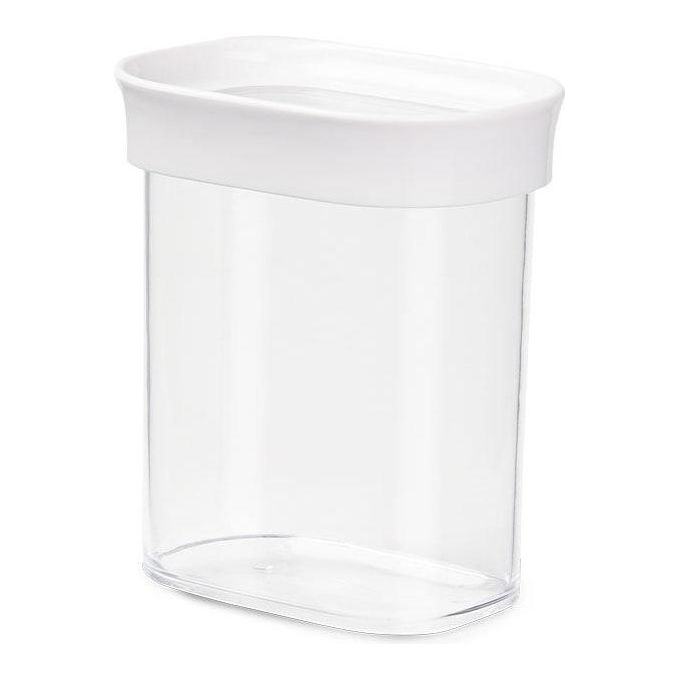 Emsa Barattolo 0.38 Litri Optima Dry Storage Chiusura Ermetica Bianco