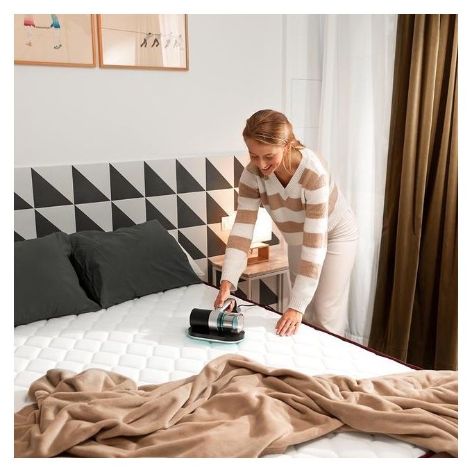 Cecotec Conga Rockstar 3000 Mattress Battimaterasso   Nero e Silver