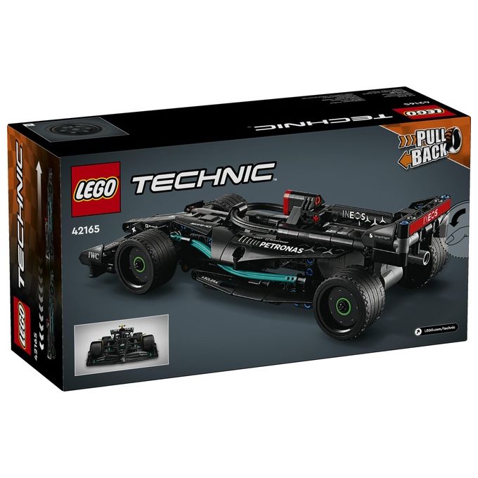 LEGO Technic 42165 Mercedes-AMG F1 W14 E Performance Pull-Back, Macchina Giocattolo da Costruire, Gioco Creativo per Bambini 7+
