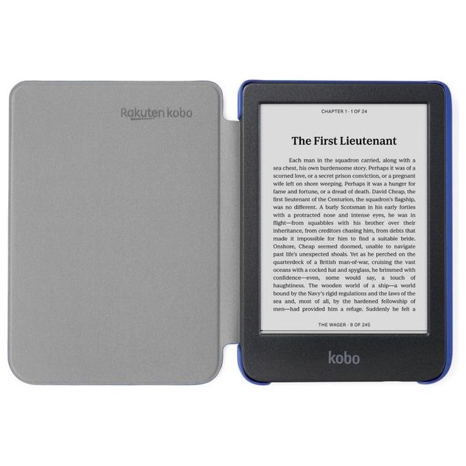 Kobo Basic Sleepcover case Clara Bw colour Cobalt blue