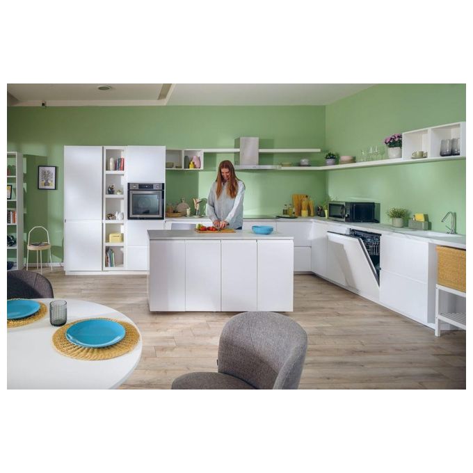 Candy FCNE825XL WIFI Forno Elettrico Multifunzione Capacita' 70 Litri Classe energetica A+ 8 funzioni Timer Touch Softclose Castelletto e guide telescopiche Aquactiva Wifi 60 cm Inox