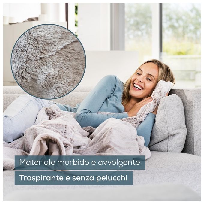 Beurer HD 150 XXL Nordic Coperta Elettrica in Morbido Micropile 200x150cm