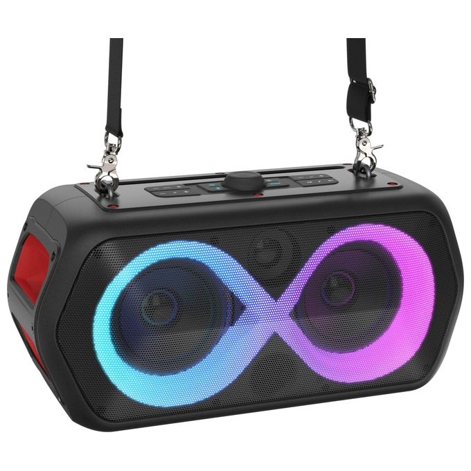 Majestic FIRE 39 Speaker Wireless audio 5.3 con Luci LED multicolor e Batteria Ricaricabile