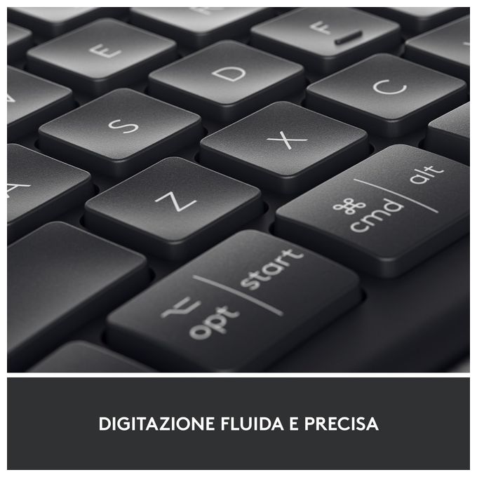 Logitech Ergo K860 For Business Tastiera Italiano Grafite