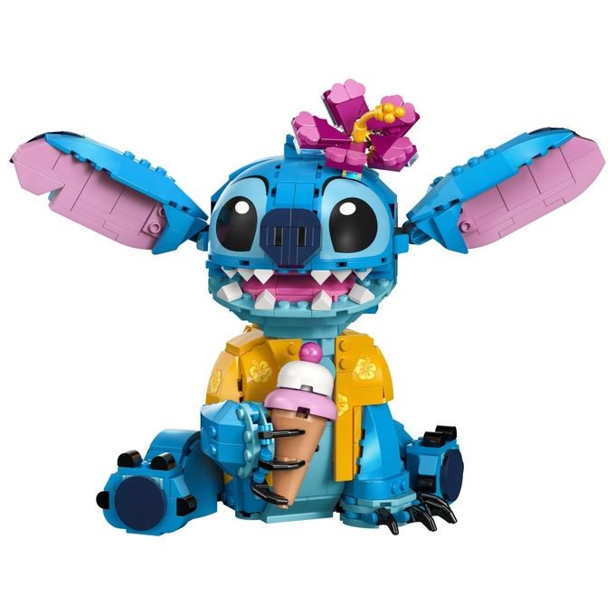 LEGO Disney 43249 Stitch, Gioco per Bambini 9+, Personaggio da Costruire con Parti Mobili, Idea Regalo Divertente dal Film