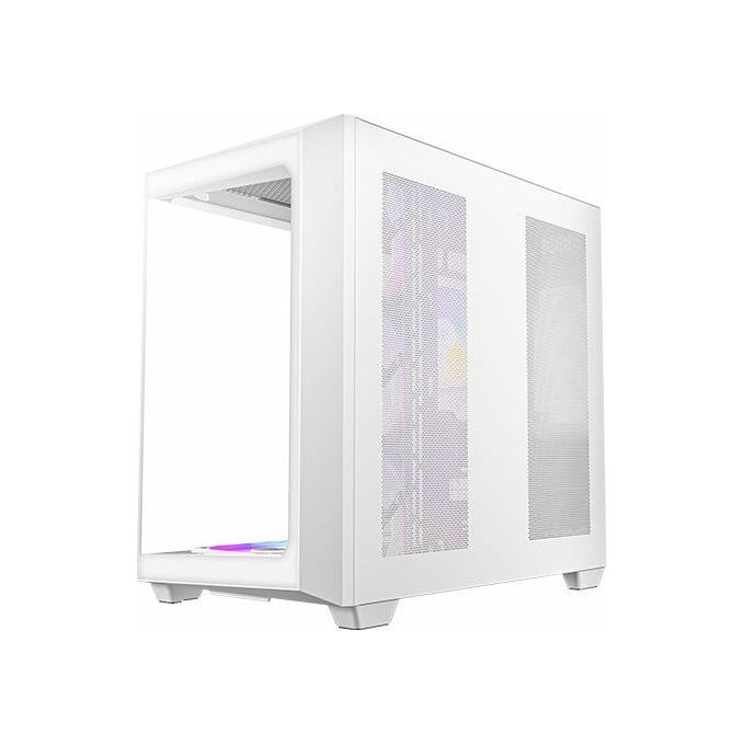 Antec C5 ARGB Bianco Ventole ARGB PWM da 7x120mm Incluse Porta di Tipo C 3.2 Gen 2 Pannelli Frontali e Laterali in Vetro Temperato Senza Cuciture