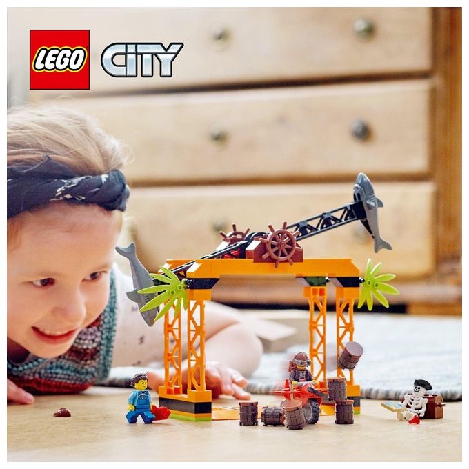 LEGO LEGO City Sfida Acrobatica Attacco dello Squalo
