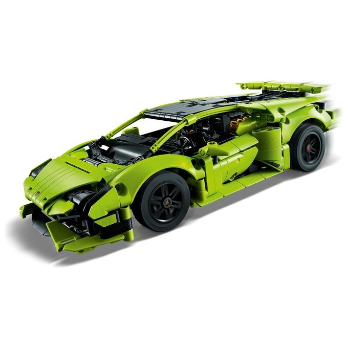LEGO Technic 42161 Lamborghini Huracán Tecnica, Modellino di Auto da Costruire, Macchina Giocattolo per Bambini