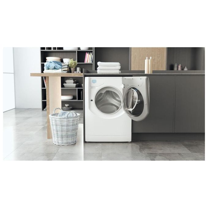 Hotpoint AQ104D497SD EU-B N Lavatrice Carica Frontale Steam Refresh Vapore Igienizzante Classe energetica B Capacita' di carico 10 Kg Centrifuga 1400 giri Motore Inverter