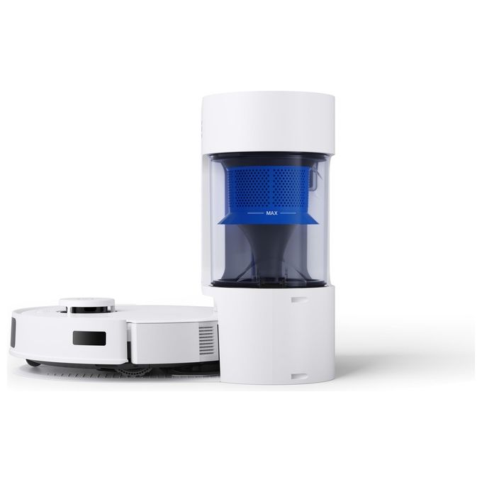 Ecovacs Deebot N20 Pro Plus Robot Aspirapolvere e Lavapavimenti Tecnologia PureCyclone ZeroTangle OZMO Pro 2.0 Bianco
