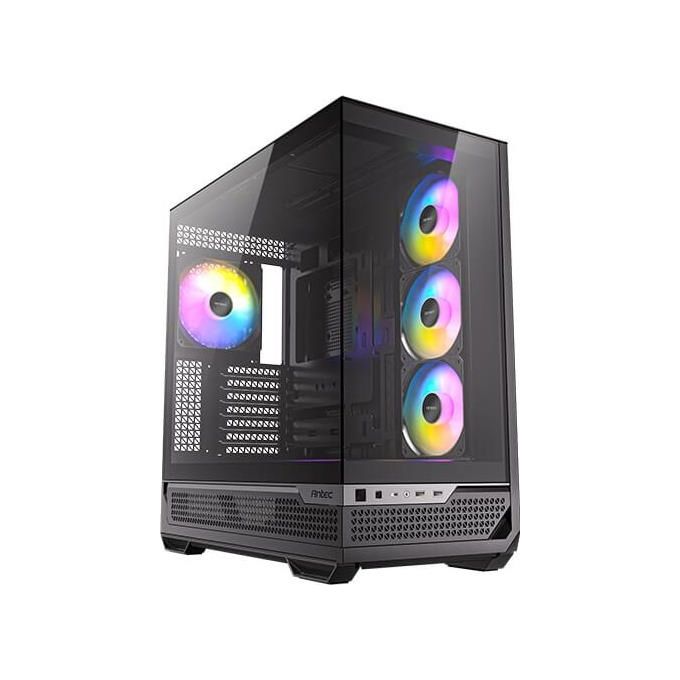 Antec C7 ARGB Supporto GPU RTX 40 4 Ventole ARGB PWM da 120mm Incluse Raffreddamento GPU Verticale Tipo C 10Gbps