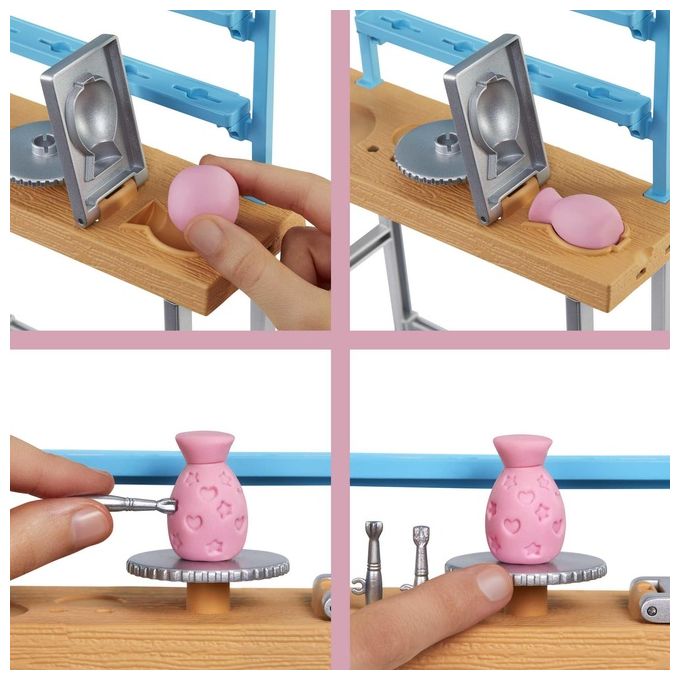 Mattel Playset Barbie Studio Creativo con Bambola