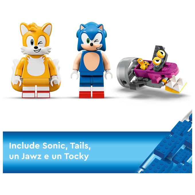 Lego Sonic L'Aeroscafo delle Avventure di Tails