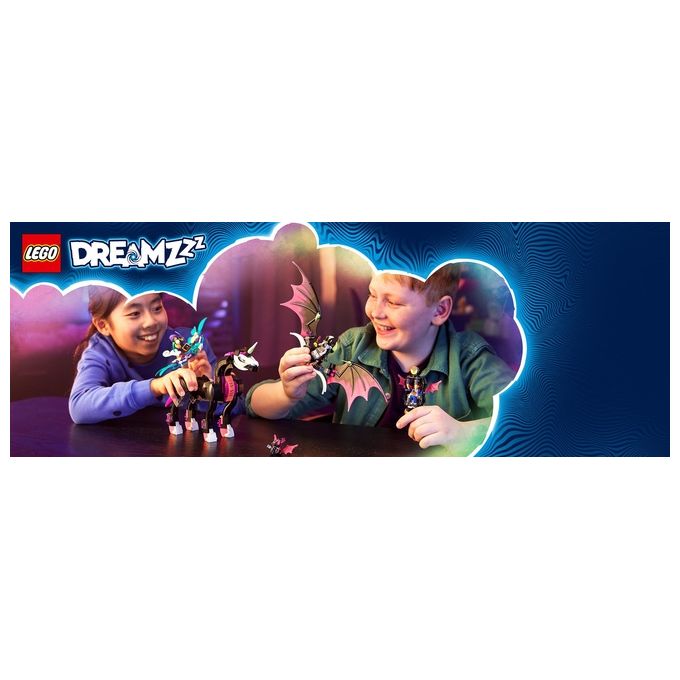 LEGO DREAMZzz 71457 Pegaso, il Cavallo Volante, Animale Giocattolo da Costruire in 2 Modi con Minifigure, Giochi per Bambini