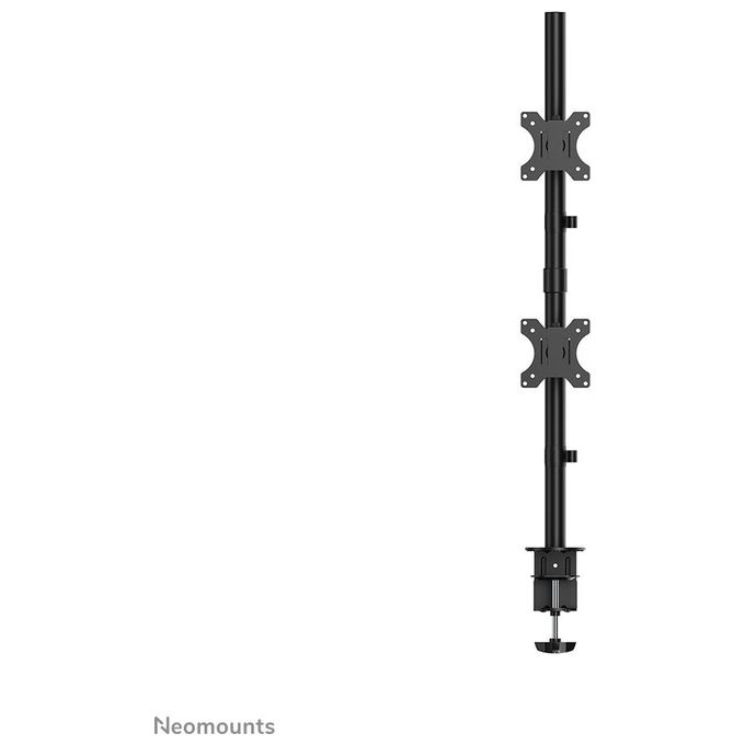NewStar Montaggio a Scrivania per 2 Display Lcd Tilt and Swivel Nero Dimensione Schermo 10''-32
