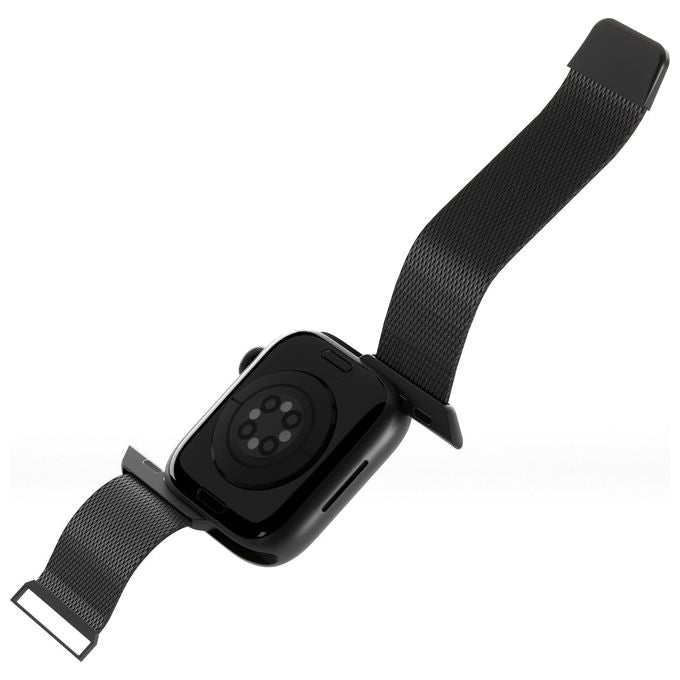 Puro cinturino maglia milanese per Apple Watch 38 40 41mm nero acciaio