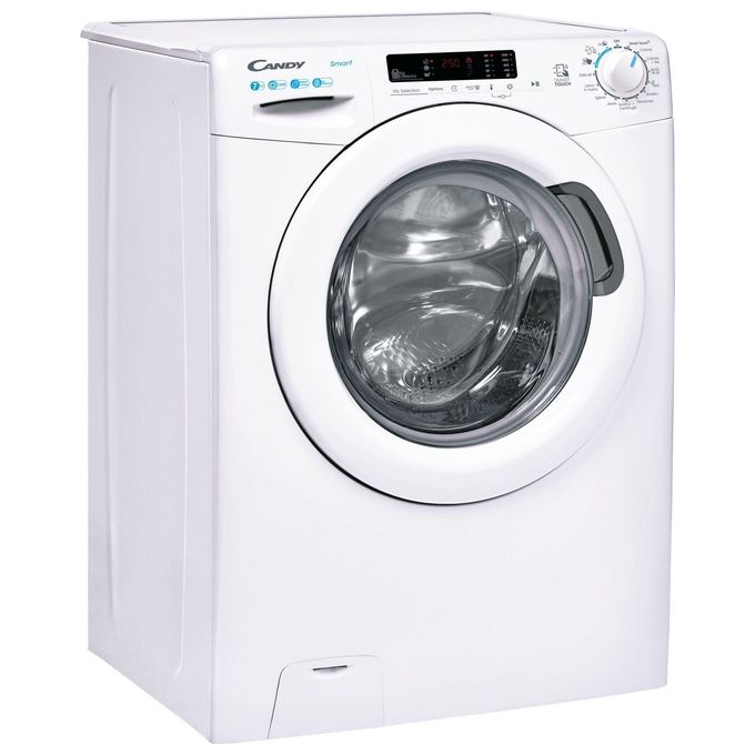 Candy CS1272DW3-1-11 Smart Lavatrice Carica Frontale 7 Kg 1200 rpm Classe C NFC 16 Programmi (85x60x49 cm) colore Bianco