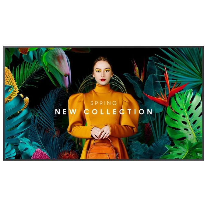 Samsung LH55QBCEBGCXEN Visualizzatore di Messaggi Pannello Piatto per Segnaletica Digitale 55'' Wi-fi 350 Cd-m² 4k Ultra Hd Nero Tizen 16-7