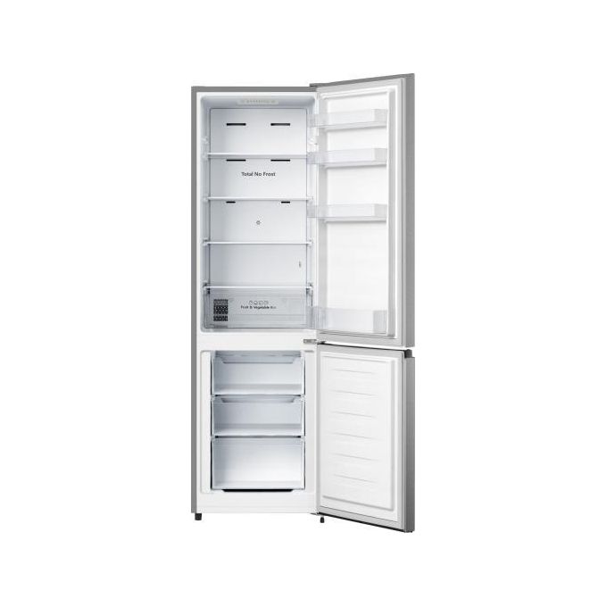 Hisense FCN255ACE Frigorifero Combinato 255 Litri No Frost Inox Classe E