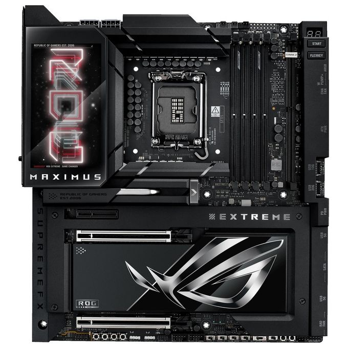 ASUS ROG Maximus Z890 Extreme Scheda Madre Intel ATX 24212 Fasi di Alimentazione Slot DDR5 PCIe 5.0 GPU di Nuova Generazione 6 Slot M.2 WiFi 7 5 Porte Thunderbolt