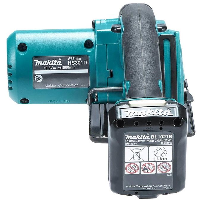 Makita Hs301Dsmj Sega Circolare Per Legno 10,8V 85 Mm