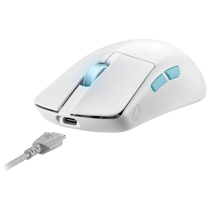 ASUS ROG Harpe Ace Aim Lab Edition Mouse Ambidestro RF Wireless  Bluetooth  USB Type-C Opto-Meccanico 36000 DPI