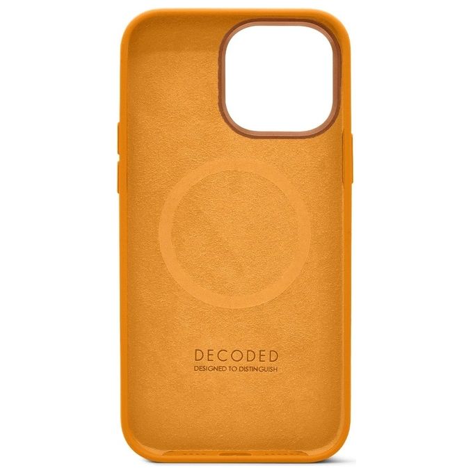 Decoded AntiMicrobial Silicone BackCover per iPhone 14 Pro Max Apricot