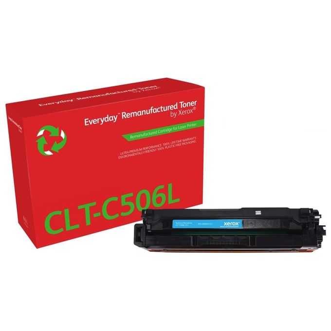Xerox Everyday Toner Ciano ad Resa Elevata Samsung CLT-C506L 3500 Pagine