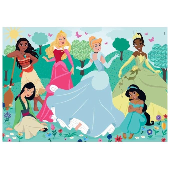 Clementoni Disney Princess Supercolor Princess 104 Pezzi