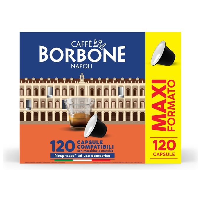 Borbone Compatibile Nespresso Miscela Nobile 120 Pezzi