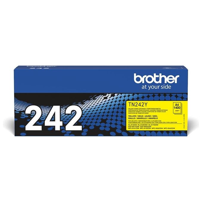 Brother TN-242 Y Toner Originale Giallo