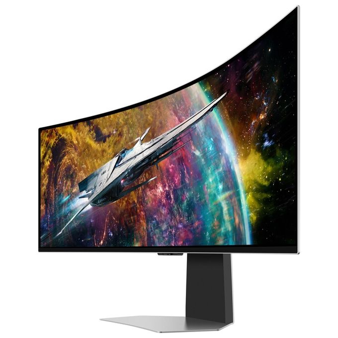 [ComeNuovo] Samsung Monitor Gaming Odyssey OLED G9 LS49CG950SUXEN  49'' Dual QHD Curvo,Risoluzione Dual QHD, Refresh Rate 240Hz, Tempo di Risposta 0,03ms, FreeSync Premium Pro e HDR True Black 400,Piattaforma Smart TV, Gaming Hub e Hub IoT