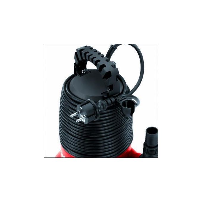 Einhell Elettropompa Acque Scure 370W Gh-Dp3730 Potente Pompa Sommergibile con Portata Massima 9000 L-h e Prevalenza di 5 Metri