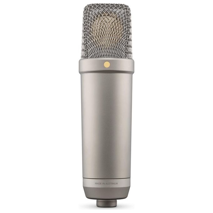 Rode Nt1 5th Gen Silver Microfono a Condensatore da Studio a Diaframma Largo con Uscite Xlr e Usb