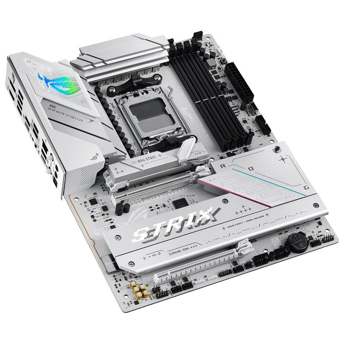 ASUS ROG Strix B850-A Gaming WiFi Scheda Madre AMD ATX 1422 Fasi di Alimentazione Slot DDR5 PCIe 5.0 con Slot Q-Release 4 slot M.2 WiFi 7 con WiFi Q-Antenna AI Advisor AI Networking II