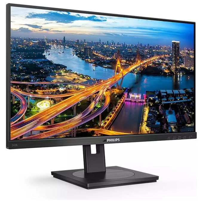 PHILIPS Monitor 23.8'' LED IPS B Line 242B1V - 00 1920x1080 Full HD Tempo di Risposta 4 ms