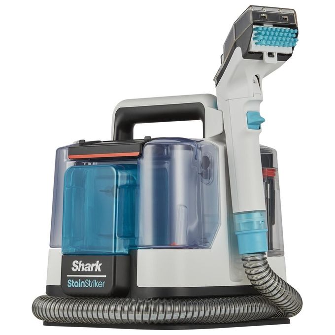 Shark StainStriker PX200EUT, smacchiatore portatile, 450 W, doppia soluzione detergente, tappeti e tappezzeria, animali domestici, 1,25 L