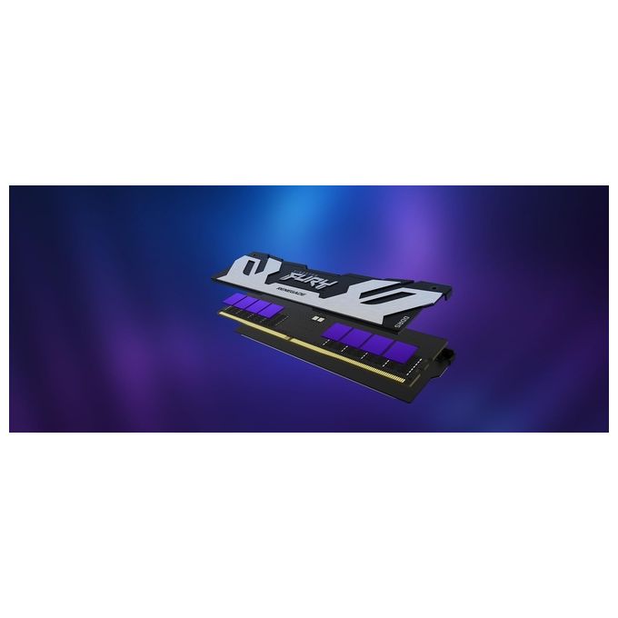Kingston Technology FURY Memoria Ram 48Gb 6400MT-s DDR5 CL32 DIMM Renegade Silver XMP