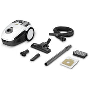 Karcher VC 2 Aspirapolvere a Traino Bianco