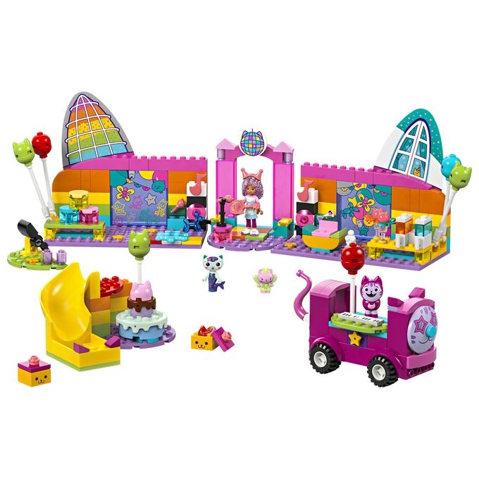 LEGO 10797 La Stanza della Festa di Gabby Set di Costruzione con 4 Personaggi e 252 Pezzi colore Multicolore
