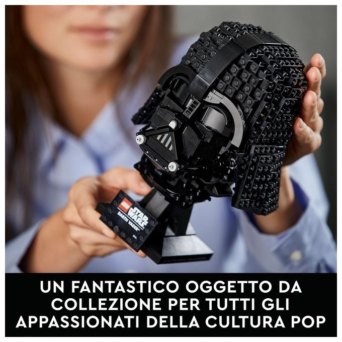 Lego, Casco Darth Vader Star Wars, Set costruzioni 75304