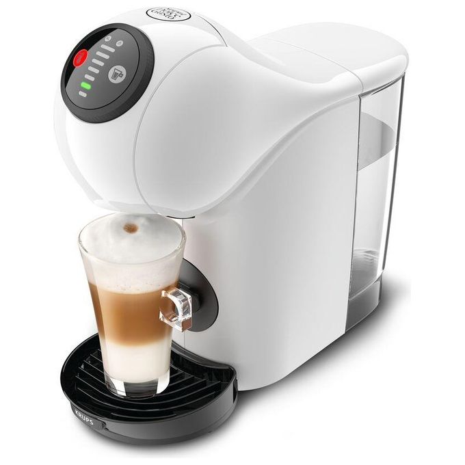 KRUPS KP2431K Genio S Macchina per Caffe' Espresso Automatica in Bianco per Bevande in Capsula